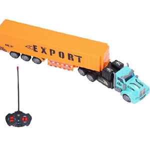 ماشین کنترلی تریلی کانتینردار Remote control trailer مقیاس 1:48_اسباب بازی